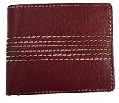 Ram Premium Leather Cricket Ball Styled Wallet