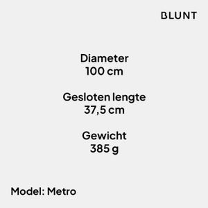 BLUNT Metro Travel Umbrella – Compact Windproof Folding Design