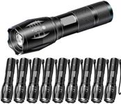 LED Flashlight 10 Pack, Bright Tact