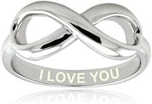 Sterling Silver I Love You Engraved