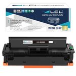 LCL Compatible Toner Cartridge 415A 415X W2030A W2030X (with OEM Chip) (1PK Black) Replacement for HP COLOR LASERJET PRO M454 M454DW M454NW M454DN M479 M479FDN M479FNW M479DW MFP M480f MFP M455dn