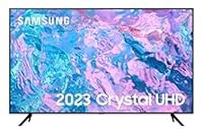 Samsung 43 Inch CU7100 UHD HDR Smart TV (2023) - 4K Crystal Processor, Adaptive Sound Audio, PurColour, Built In Gaming TV Hub, Streaming & Video Call Apps And Image Contrast Enhancer