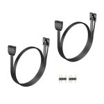 GINTOOYUN 2 Pcs 5V 3-Pin ARGB Conversion Cable Corsair 4-Pin Female to 5V 3-Pin ARG Female Conversion Cable for Corsair Controller,QL,LL120,ICUE,Shenguang Sync,Asus,HD etc(11.4 Inch)(Style 2)