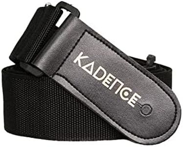 Kadence Guitar Strap Adjustable Shoulder Strap For Electric/Acoustics guitar(Black)