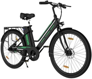 ELEKGO Vélo Électrique, 26" Vélo Électrique, Vélo Électrique Assisté par Pédale avec Batterie De 8.4Ah, 250W, Écran LCD,E Bike Ville, Adulte 35-70KM