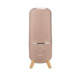 Homedics Ultrasonic Humidifier, Bedrooms and Home Offices, 0.97-Gallon Tank, 45-Hour Runtime, Visible Ultra-Quiet Cool Mist, Aromatherapy, Demineralization Cartridge, Night-Light, Auto-Off, Taupe