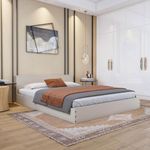 Wakefit Bed | 1 Yr Warranty | Bed Queen Size, Comes with Storage Box, Noise Free, Density: 680–750 kg/m³, Termite & Borer Resistant, Fits Mattresses Up to 8 Inches (Cosmo 78 x 60 - Pumic Grey)