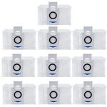 10 PCS Disposable Dust Bags for ECOVACS DEEBOT X1 OMNI Turbo T10 Plus Robot Vacuum Cleaner Replacement Accessories