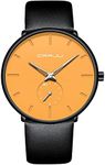 Mens Watches Ultra-Thin Minimalist 