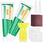 Drywall Repair Kit,Mckanti Drywall Hole Patch Kit Spackle Puddy Wall Repair Large Hole Patch Kit, Wall Mending Agent with Scraper Easy to Fill The Holes for Home Wall, Plaster Dent Repair - 2 Pcs