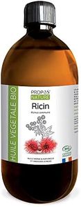 Huile de Ricin Bio - Ricinus communis seed oil - 100% pure et naturelle - première pression à froid - 500ml - PROPOS'NATURE