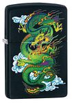 Zippo Black Matte Dragon Pocket Lighter