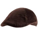 RR DESIGN Ivry/Golf/Flat Tweed Hats for Men Velvet caudary Pack of 1-Free Size (Black)