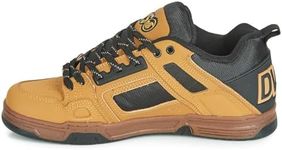 DVS Unisex Comanche Skate, Chamois Skin/Black/Rubber, 38.5 EU