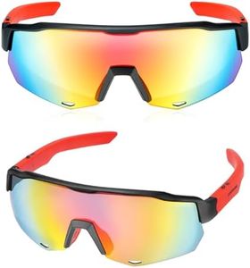 COSMOING Gafas deportivas inteligentes, gafas de sol con Bluetooth para hombres y mujeres, Bluetooth 5.3 con protección UV, auriculares inalámbricos de audio estéreo para ciclismo, correr, senderismo