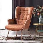 Kosydown Basic Brown Accent Chair, 