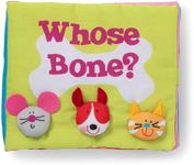 Melissa & Doug K’s Kids Whose Bone? 8-Page Soft Activity Book for Babies and Toddlers