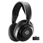 SteelSeries Arctis Nova 5 Wireless Multi-System Gaming Headset - Neodymium Magnetic Drivers - 100+ Audio Presets via App - 60H Battery - 2.4GHz or BT - ClearCast Gen2.X Mic - PC, PS4/5, Switch, Mobile