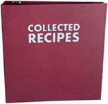 Extra Large Recipe Binder with Dividers and Labels - Recipe Cookbook Album for Full Size Recipes, Recipe Cards, Recipe Clippings - 3-Ring Full Size Jumbo Organizer from Meadowsweet Kitchens