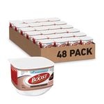 BOOST Chocolate Pudding, Ready-to-eat Oral Nutrition Supplement, Nutritionally Complete, 6.8g Protein, 230 Calories, Kosher, Gluten-free