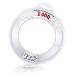 Fishing Line Clear, 984FT Fishing Wire Clear Nylon Invisible String 0.4mm Fish Monofilament Line for Hanging Crafts Balloons