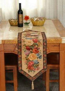 Tache Floral Country Rustic Morning Awakening Tapestry Table Runner