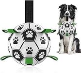 Dog Toys Soccer Ball with Grab Tabs