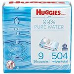 Huggies 99% Pure Water Baby Wipes, 