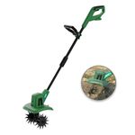 Mellif Cordless Tiller Cultivator for Makita/Mellif 18V Battery(Tool Only), Electric Garden Tiller w/270 RPM, 48 Steel Tines, 8.7" Tilling Width, 6.3" Depth, Portable Rotary Tiller