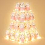 Cupcake Tower For 60 Cupcakes