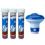 SUDS-ONLINE Chlorine Floating Dispenser with 30 x 20g Tablets for Pools Spa Hot Tub