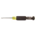 Multi-Bit Screwdriver with Storage 15 Piece Klein Tools 32290, Black