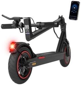 HopCycle Electric Scooters - 500W Adult Electric Scooter, 18 MPH Top Speed, 8.5'' Tires,21 Miles Long Range, Portable E Scooter for Adults and Teens