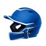 CHAMPRO HX Legend Plus Performance Baseball Batting Helmet with Removeable Jaw Guard in Two-Tone Color Matte Finish