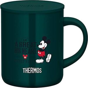 Thermos JDG-350DS DG Vacuum Insulated Mug, 11.8 fl oz (350 ml), Mickey Dark Green