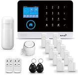 PGST Wireless Home Alarm Kit Wireless WiFi GSM 4G Siren Security Alarm Kit Provides a Very Effective Way to Protect Your Home and Office