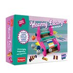 Funskool Handycrafts Weaving Factory, Weaving Loom, Weave Your own Fabric, Portable Weaving Machine, Art and Craft Kit, DIY Kit, Ages 8 Years and Above, Multicolour