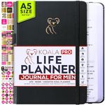 Journal for Men - Life & Work Planner, a 12 Month Goal Planner to Increase Productivity & Positivity, Daily Gratitude Journal, Mindfulness Journal | Manifestation Journal & Budget Planner all in One