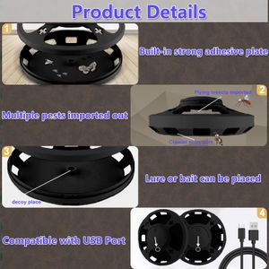 AMFUN Flea Trap 2-Pack – Indoor Pest Control Traps