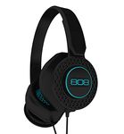 808 Audio Headsets and Headphones - Wired Bluetooth Headset for Universal - Retail Packaging - Black/Blue