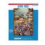 AQUARIUS Star Trek Next Gen Puzzle (3000 Piece Jigsaw Puzzle) - Officially Licensed Star Trek Merchandise & Collectibles - Glare Free - Precision Fit - 32 x 45 Inches