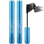 Prime-Lash Mascara for Mature Ladies - 2pcs Prime-lash Mascara for Seniors with Thinning Lashes Waterproof Mascara - No Clumping No Smudging No Flaking - Mascara for Mature Ladies