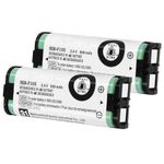 2PCS HHR-P105 NI-MH 2.4V Rechargeable Battery 830mAh for Panasonic Cordless Phone Original New Replacement Rechargable Battery for Panasonic Cordless Telephones. Type 31. 2.4GHz GigaRange