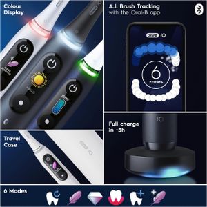 Oral-B iO8 Electric Toothbrush – Black Violet