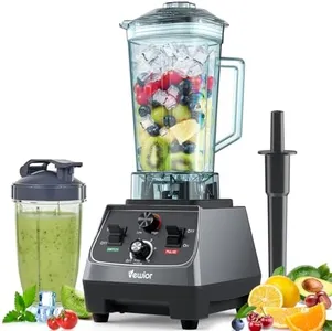 VEWIOR 2200W Blenders for Kitchen, Professional Blender with 68oz Tritan Container & 27oz To-Go Cup, Countertop Blender for Shakes and Smoothies