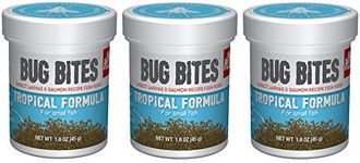 Fluval (3 Pack) Bug Bites Tropical Formula for Small to Medium Fish