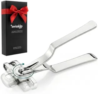 Swissklip Nail Clippers for Men & Women | Finger Nail Clippers for Adult with 360 Degree Rotating Head I Fingernail Clippers for Women I Surgical-Grade Stainless Steel Material