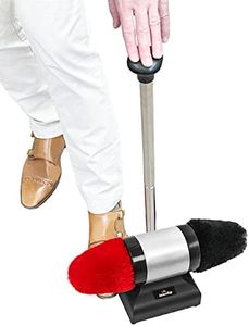 JOUNJIP Electric Shoe Shine Polisher with 100% Natural Lamb Wool Buffers