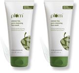 Plum Green Tea Pore Cleansing Face Wash for Oily, Acne Prone, Dry & Combination Skin | with Glycolic Acid | Fight Pimples & Control Excess Oil | Gentle Exfoliating & Non-Drying | Women & Men | 50ml (Pack of 2)