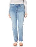 NYDJ Women's Plus Size Marilyn Straight Leg Jeans, Biscayne, 28W